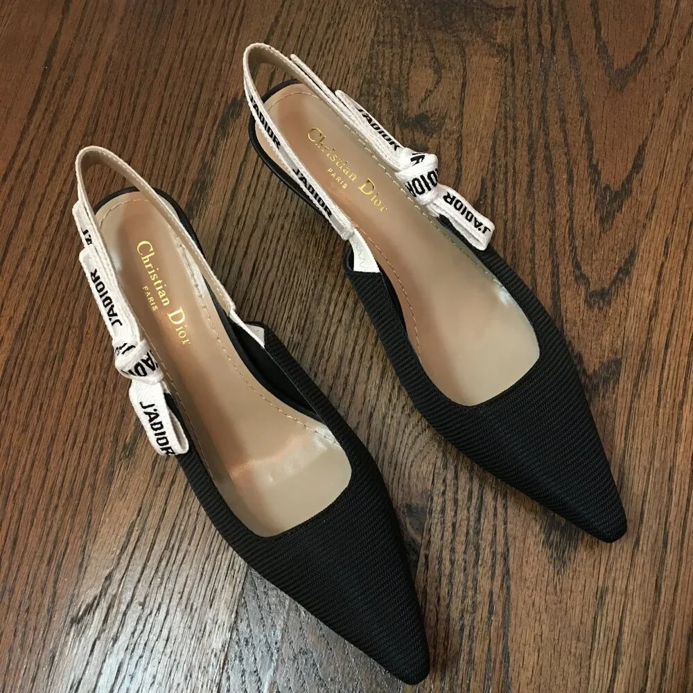 Dior J'Adior Slingback Pump on Black Size 40